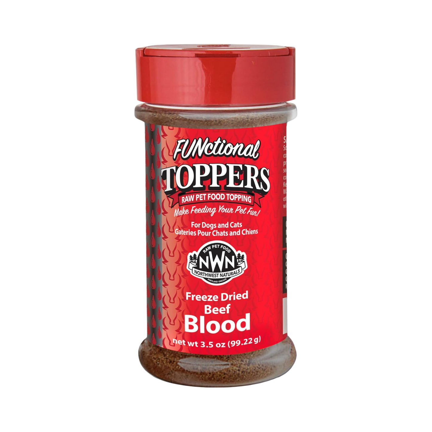 Northwest Naturals Freeze Dried Fuctional Toppers for Dogs & Cats