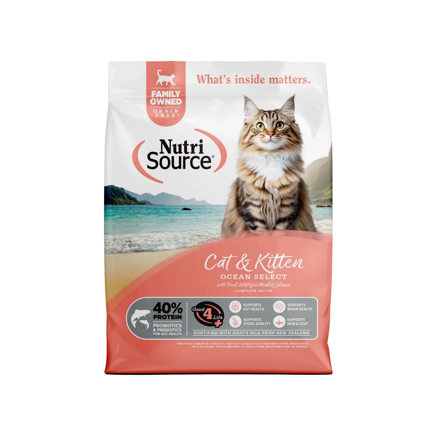 NutriSource Ocean Select Recipe Dry Cat Food