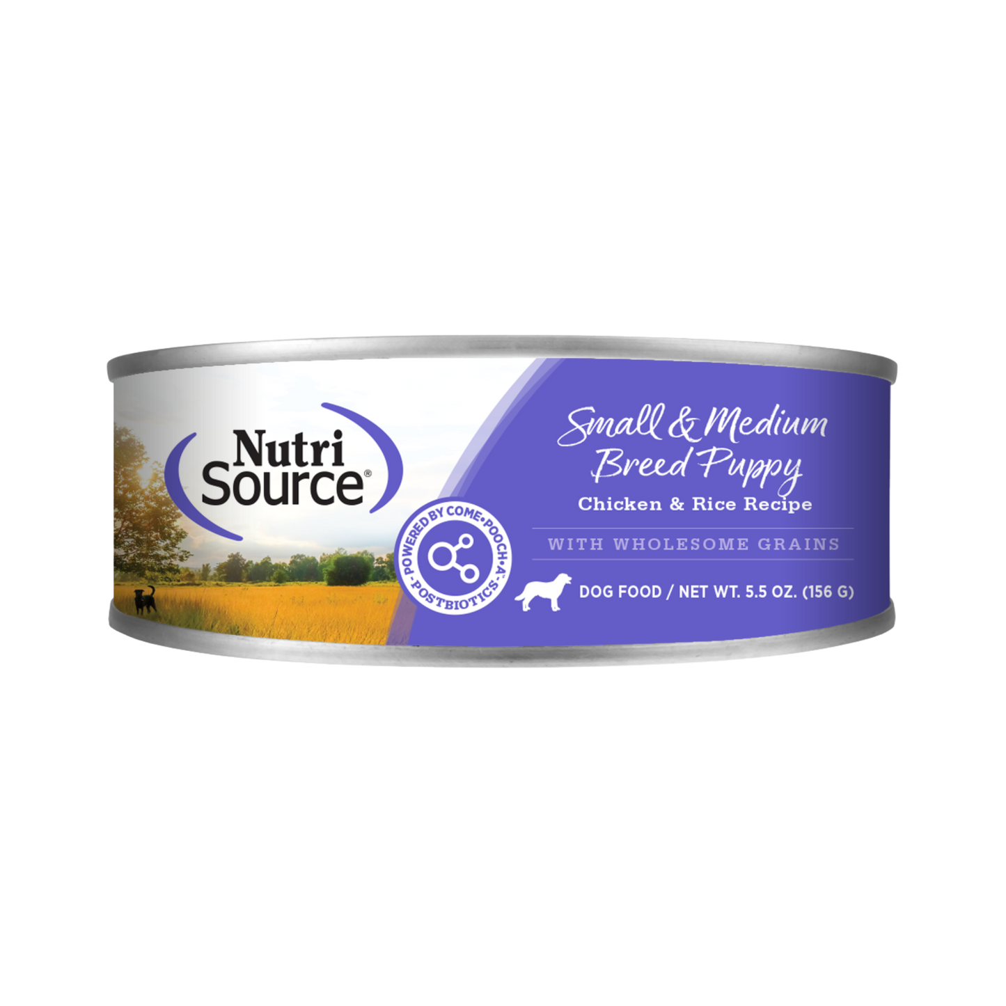 NutriSource Small & Medium Breed Breed Puppy Chicken & Rice Recipe Wet Dog Food
