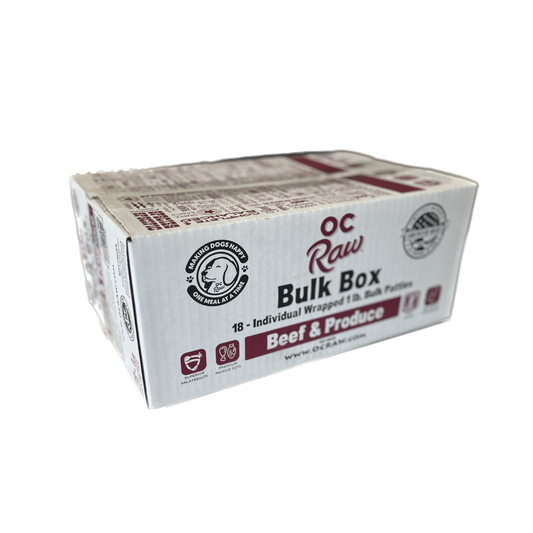 OC Raw Beef & Produce Bulk Box