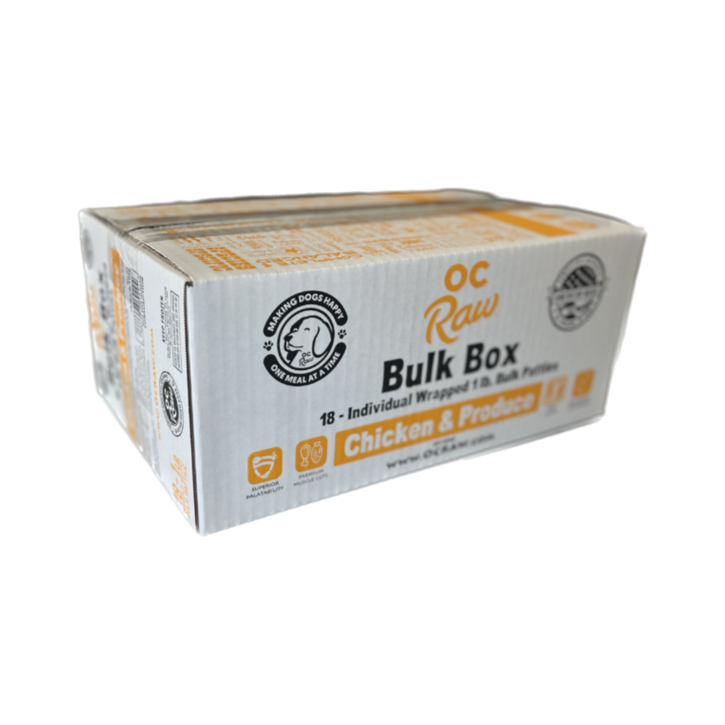 OC Raw Chicken & Produce Bulk Box