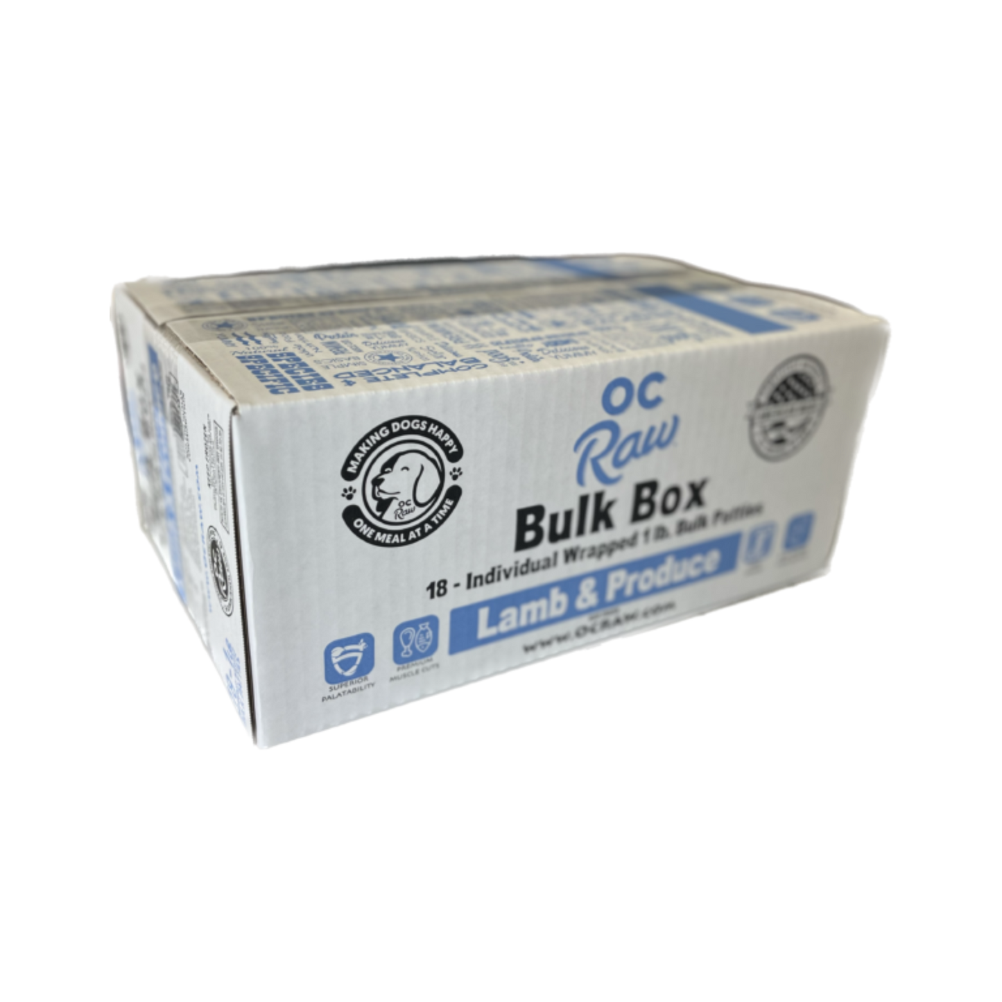 OC Raw Lamb & Produce Bulk Box