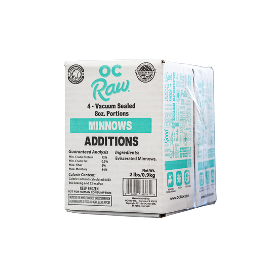 OC Raw Minnows Bulk Box