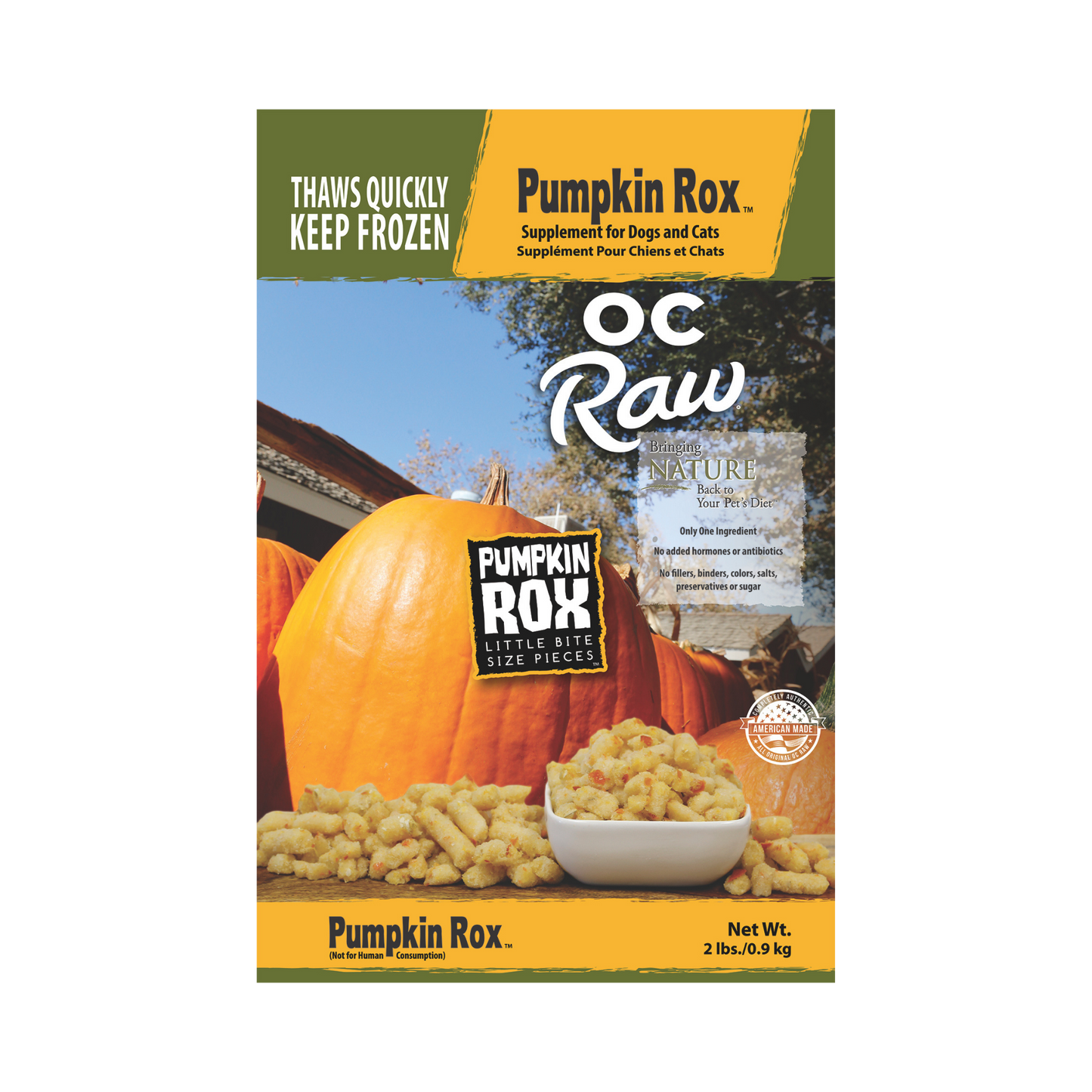 OC Raw Pumkin Box, 2lb