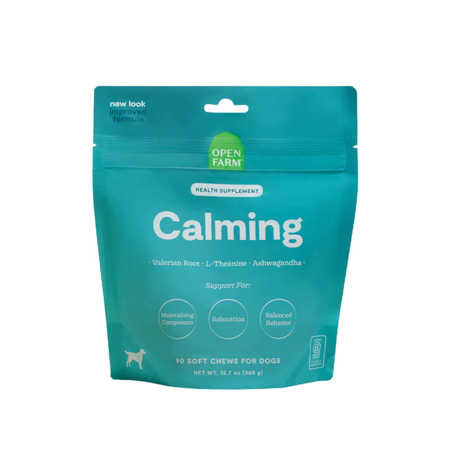 Open Farm Calming Health Supplement Chews for Dogs
