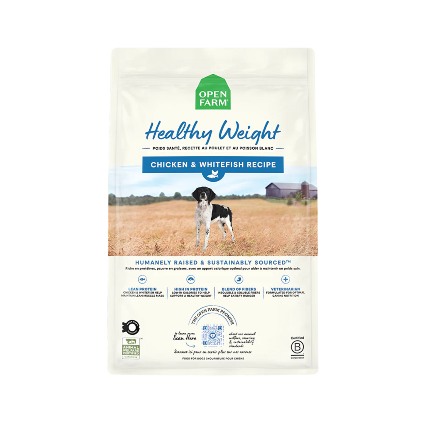 Open Farm Chicken & Whitefish Healthy Weight Dry Dog Food