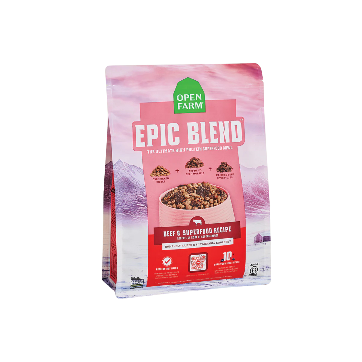 Open Farm Epic Blend Beef & Superfood Dry Dog Food