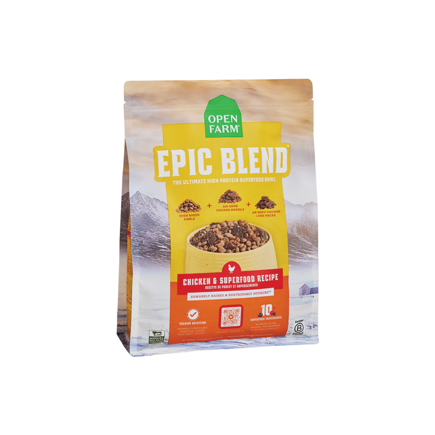 Open Farm Epic Blend Chicken & Superfood Dry Dog Food