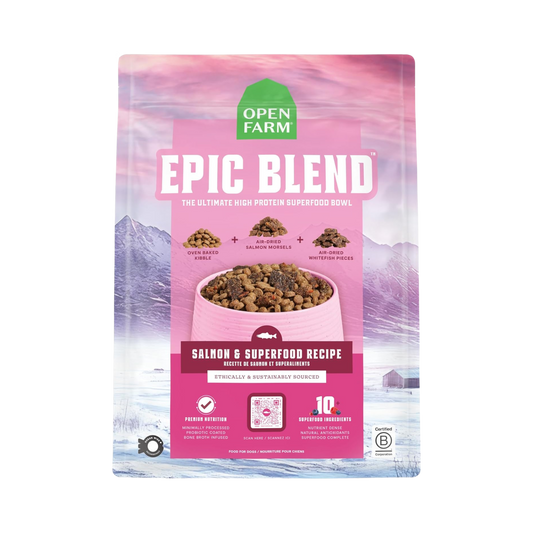 Open Farm Epic Blend Salmon & Superfood Dry Dog Food