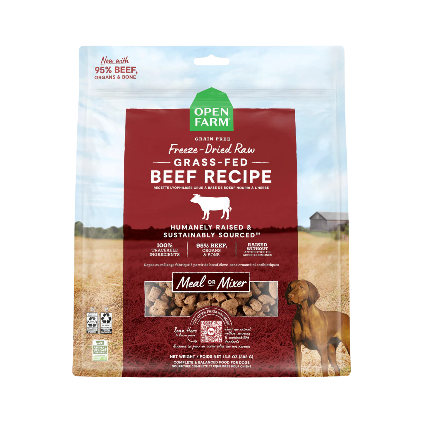 Open Farm Freeze Dried Raw Morsels for Dogs