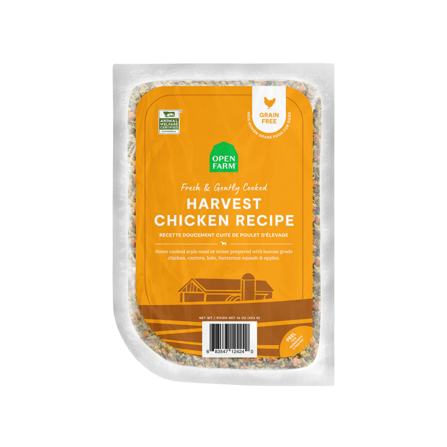 Open Farm Harvest Chicken Grain-Free Freshly Crafted Dog Food