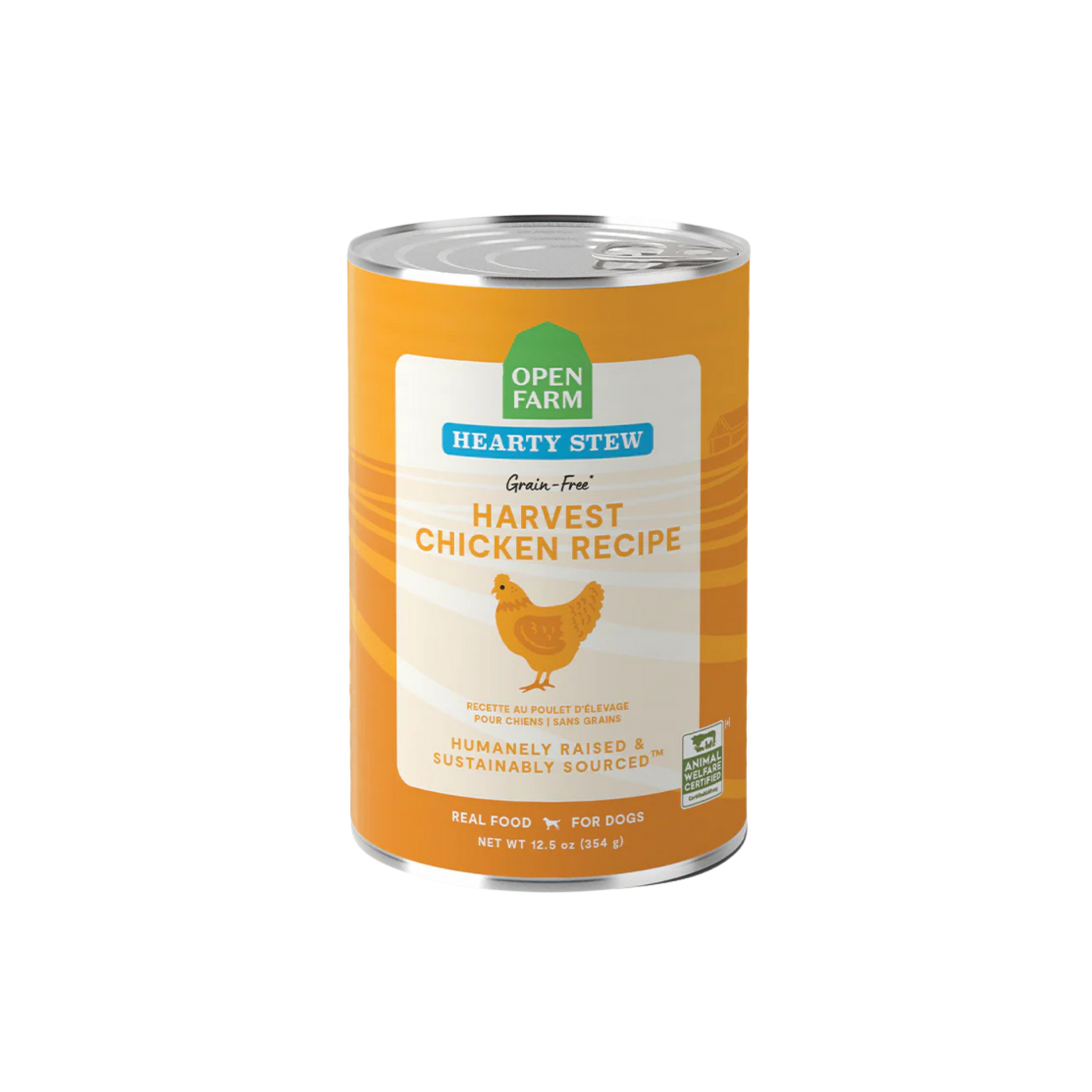 Open Farm Harvest Chicken Hearty Stew Wet Dog Food