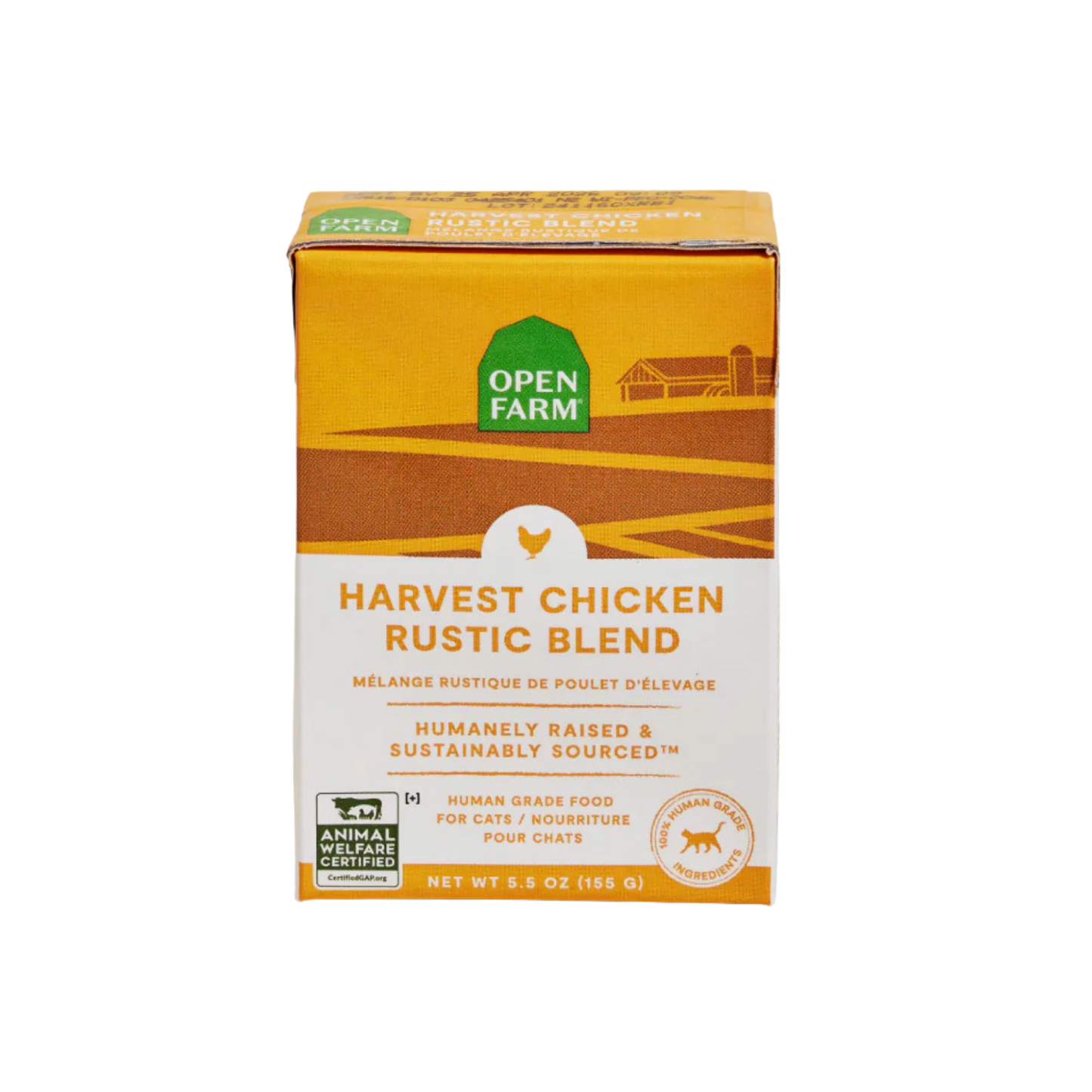 Open Farm Harvest Chicken Rustic Blend Wet Cat Food