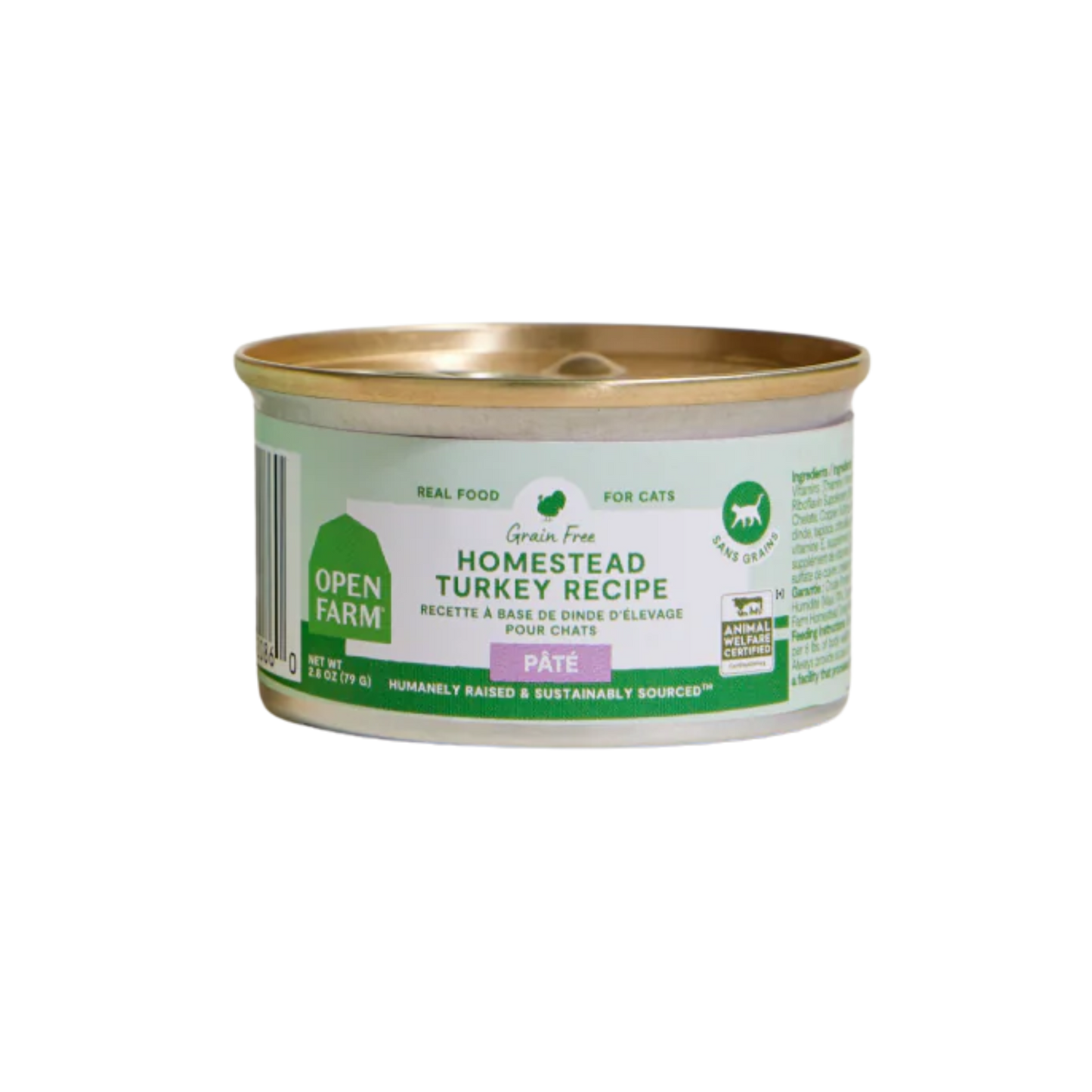 Open Farm Homestead Turkey Pâté for Cats