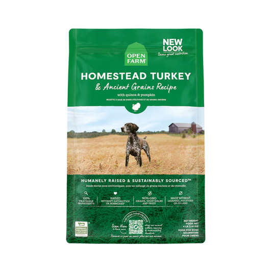 Open Farm Homestead Turkey & Ancient Grains Dry Dog Food