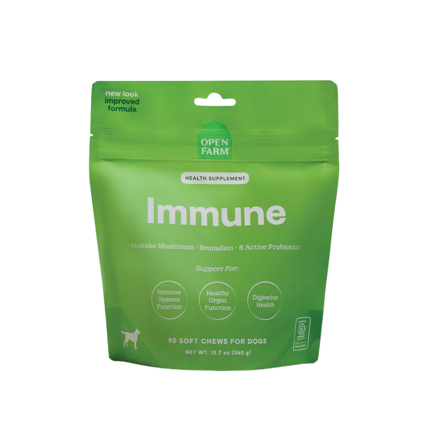 Open Farm Immune Health Supplement Chews for Dogs
