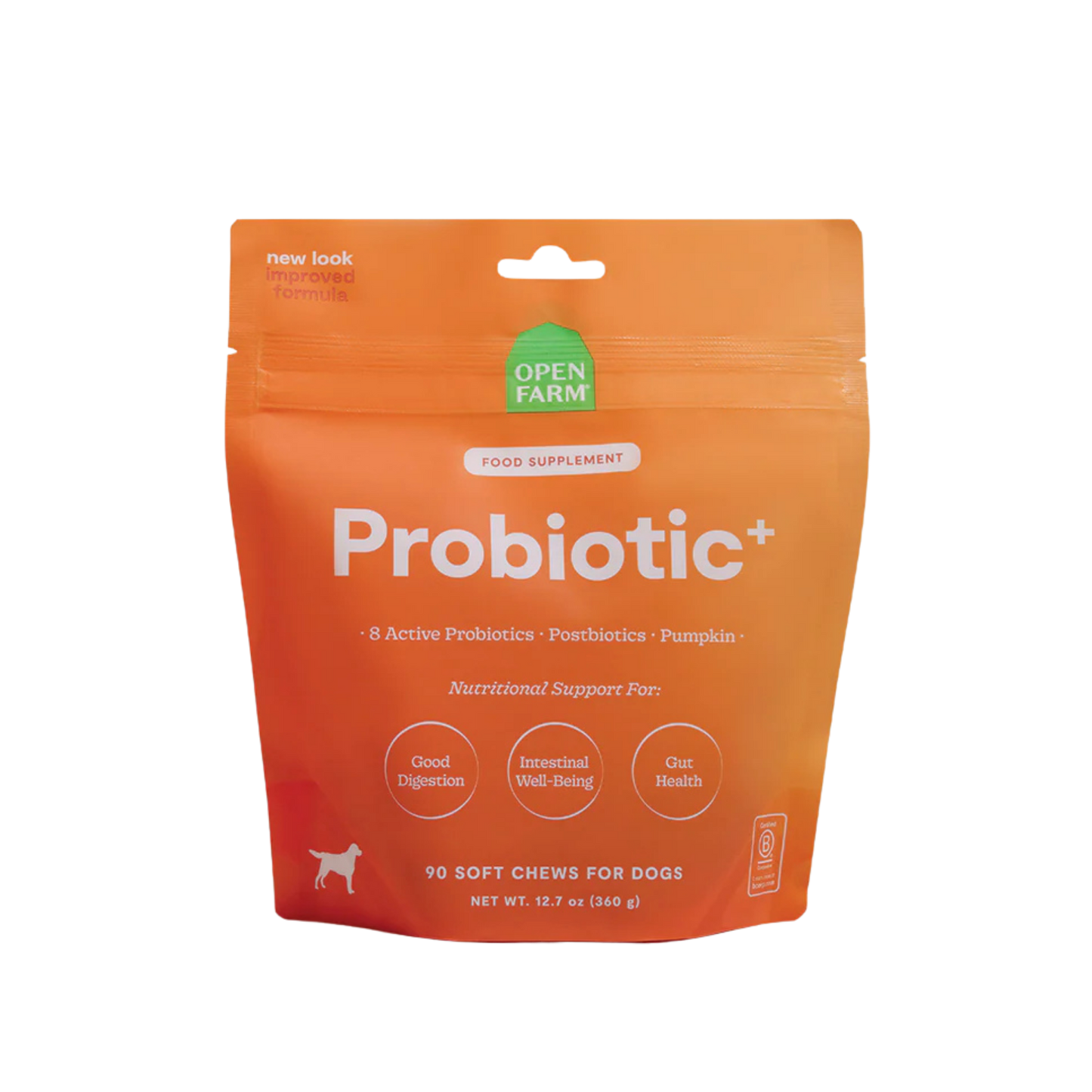 Open Farm Probiotic Food Supplement Chews for Dogs
