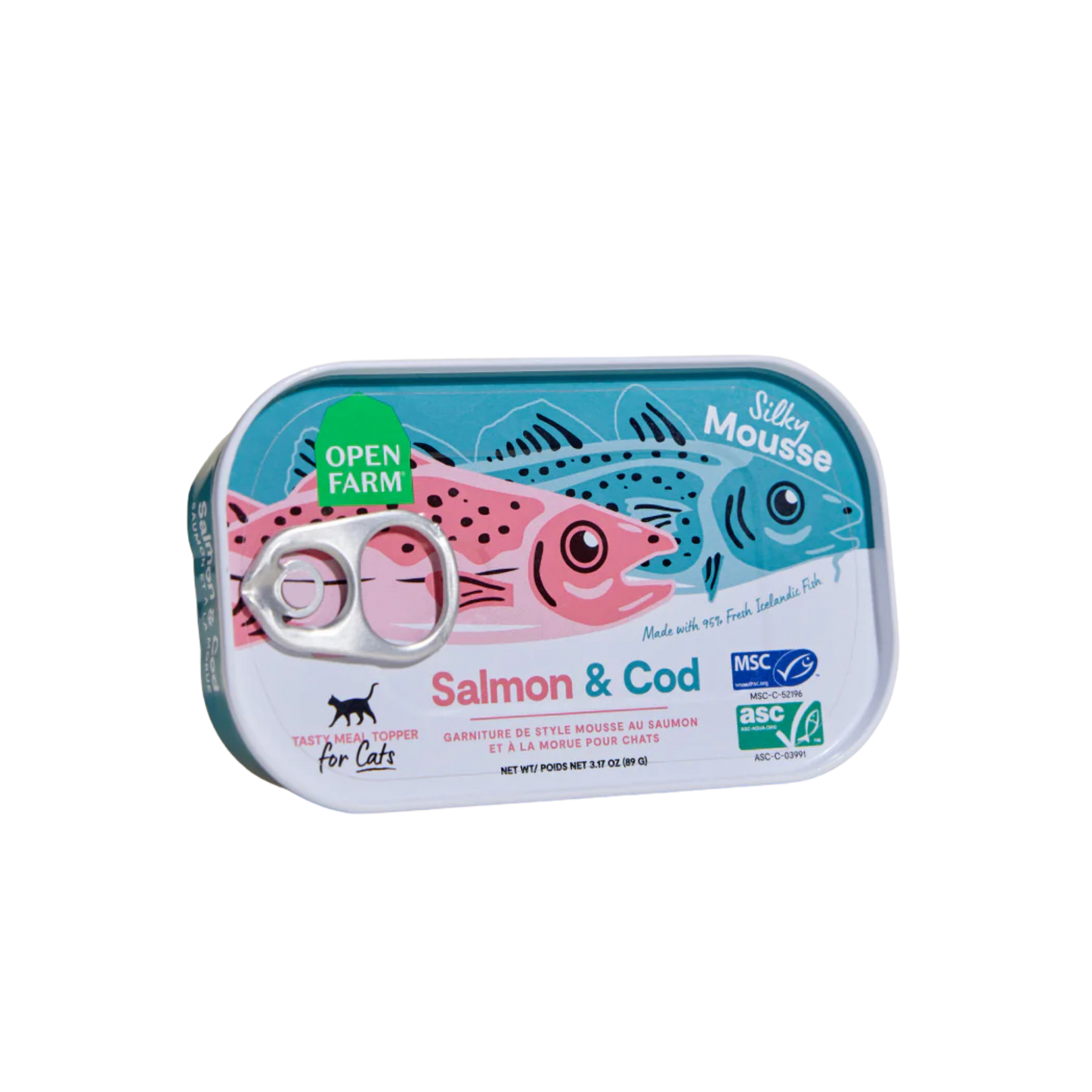 Open Farm Salmon & Cod Topper for Cats