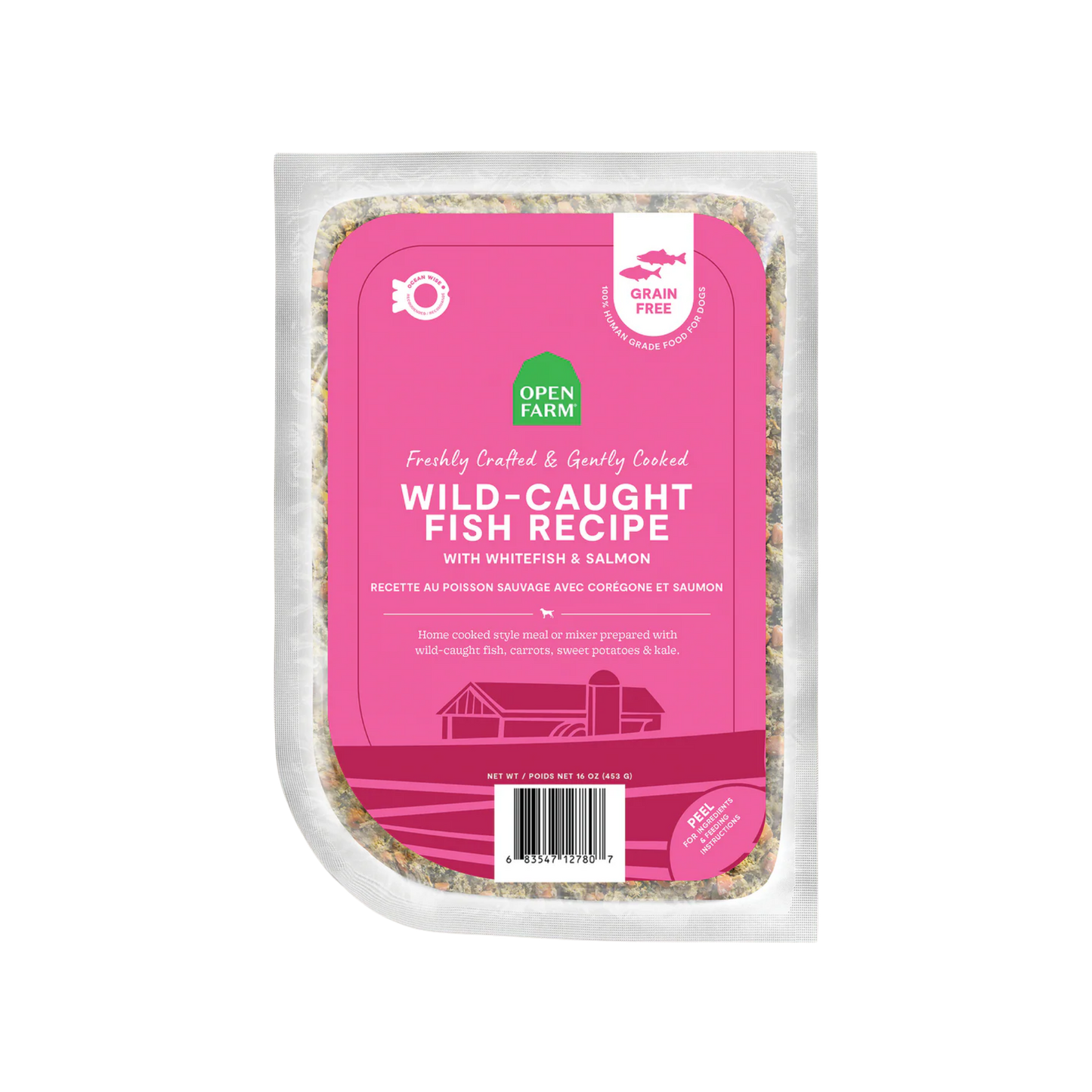 Open Farm Wild-Caught Fish Freshly Crafted Dog Food