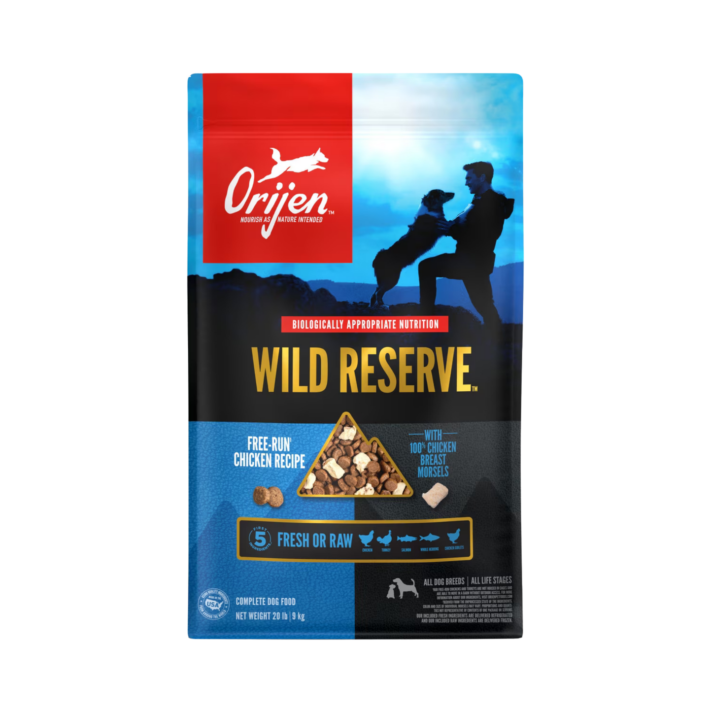 Orijen Wild Reserve Free-Run Chicken Dry Dog Food