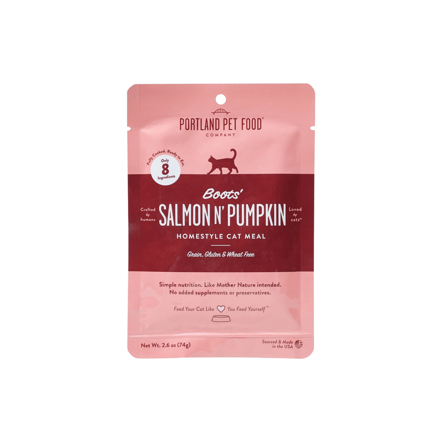 Portland Pet Food Company Boots' Salmon N' Pumpkin for Cats