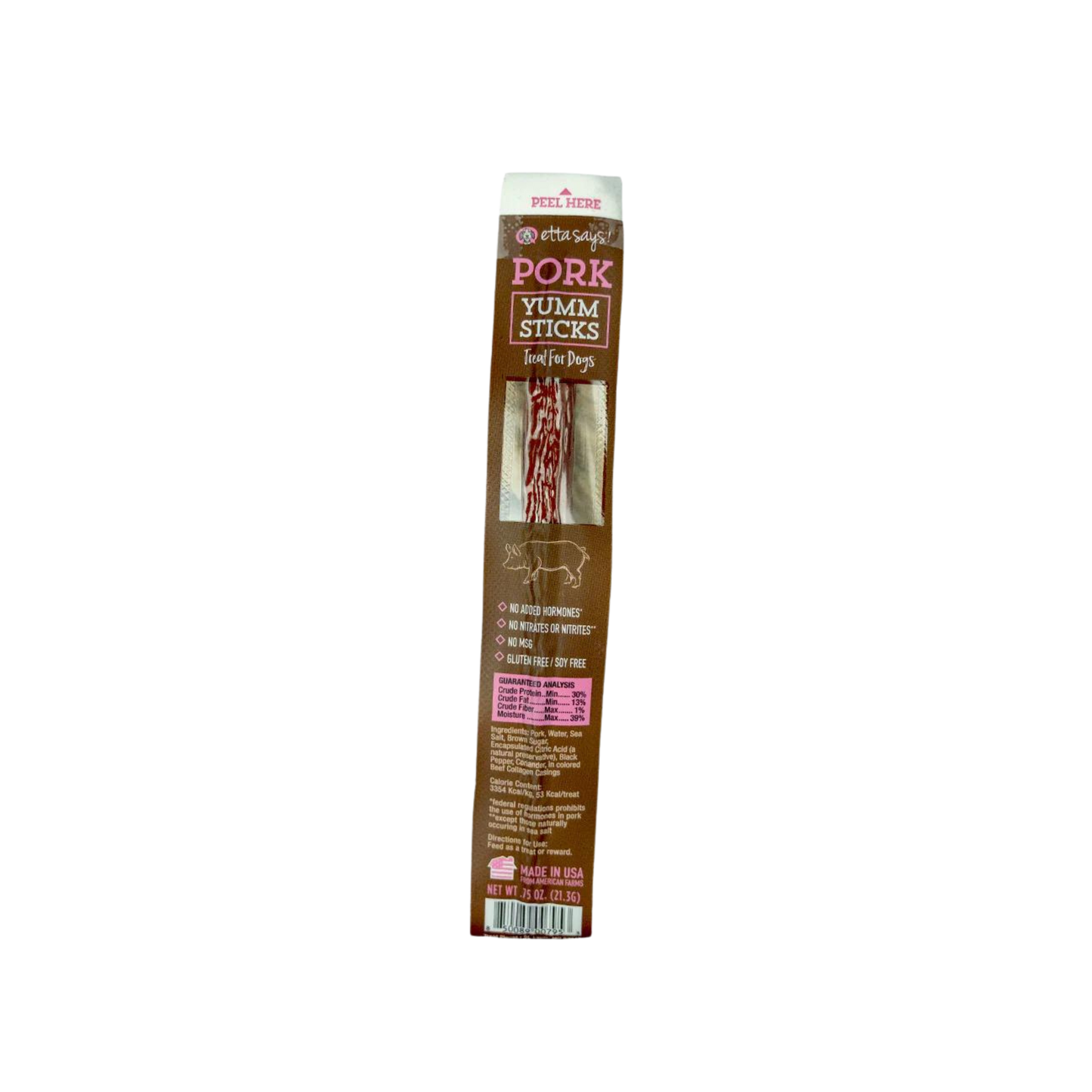 Etta Says Pork Yumm Sticks - Pups & Cubs Premium Pet Food