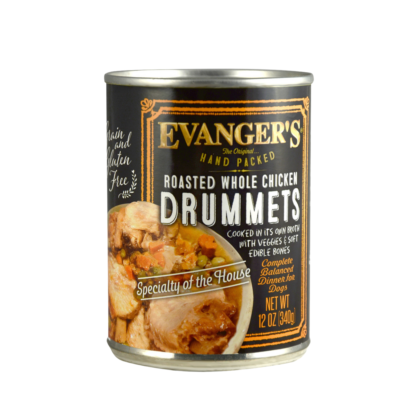 Evanger's Roasted Chicken Drummet Dinner - Pups & Cubs Premium Pet Food