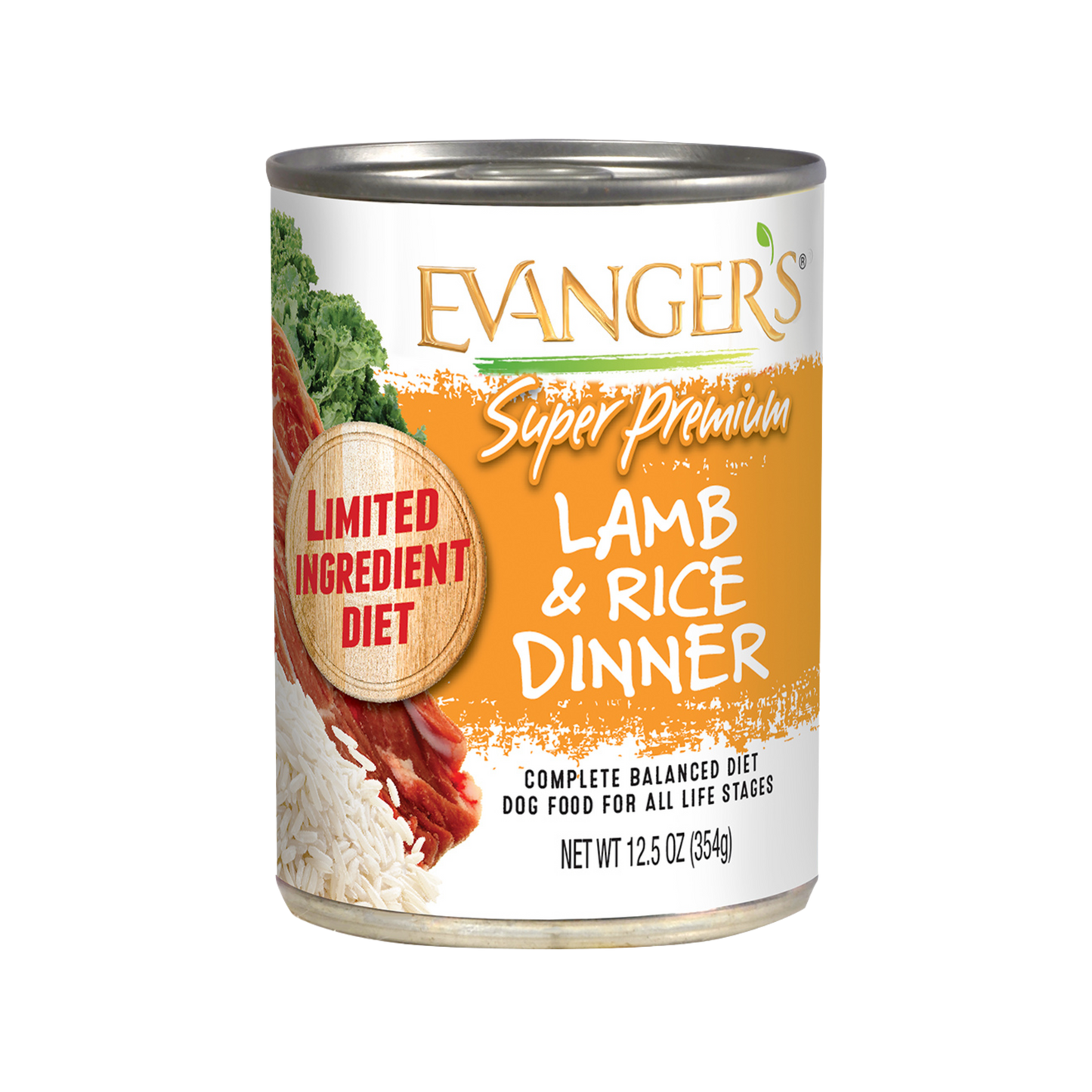 Evanger's Super Premium Lamb & Rice Dinner