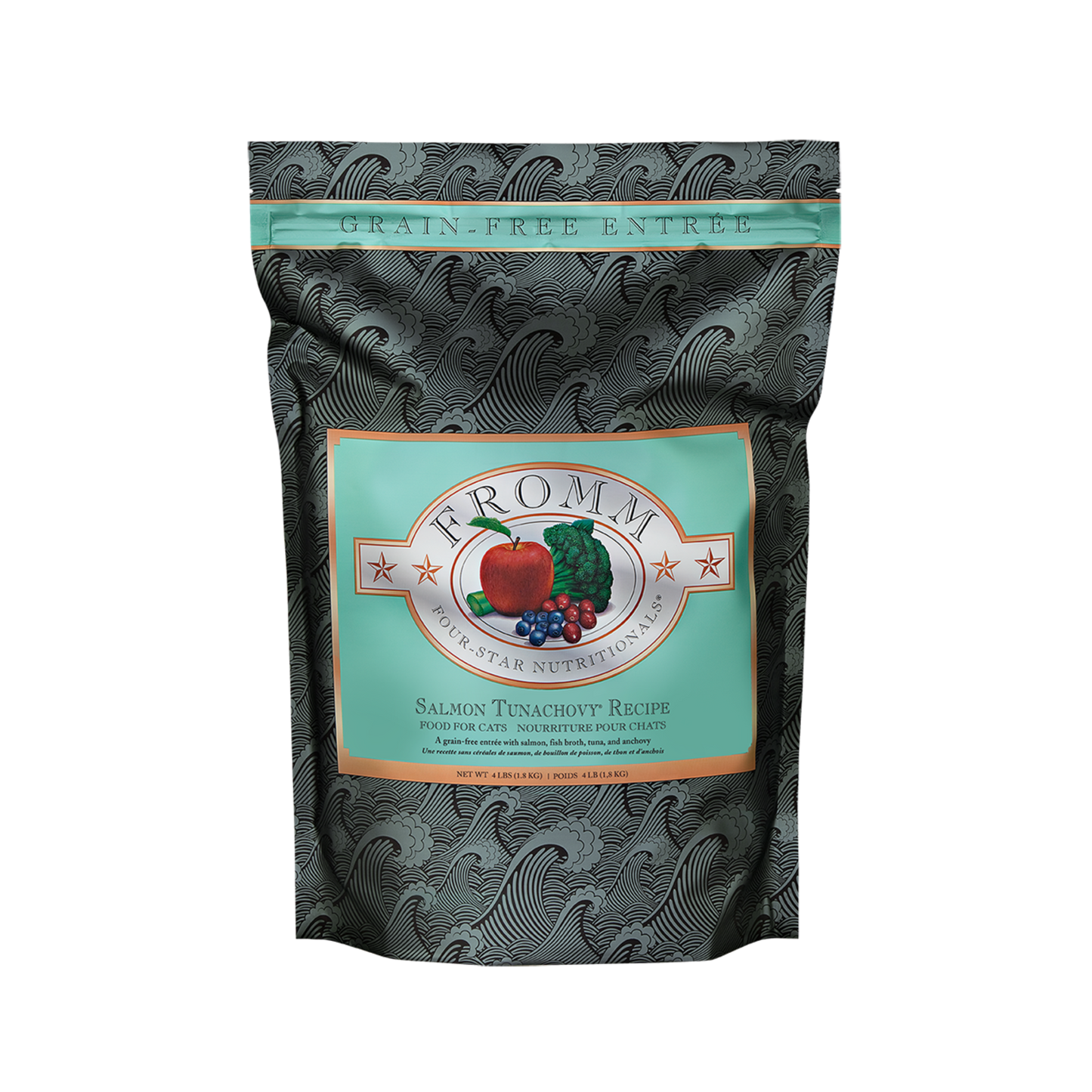 Fromm Salmon Tunachovy Recipe Dry Cat Food