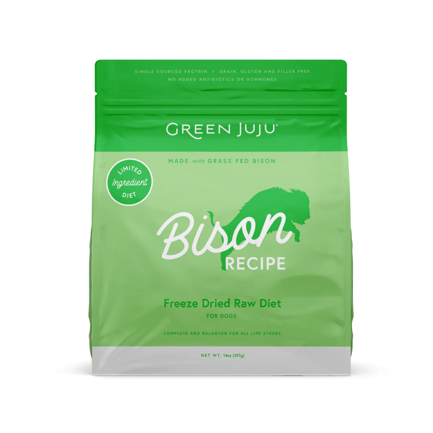Green Juju Bison Recipe