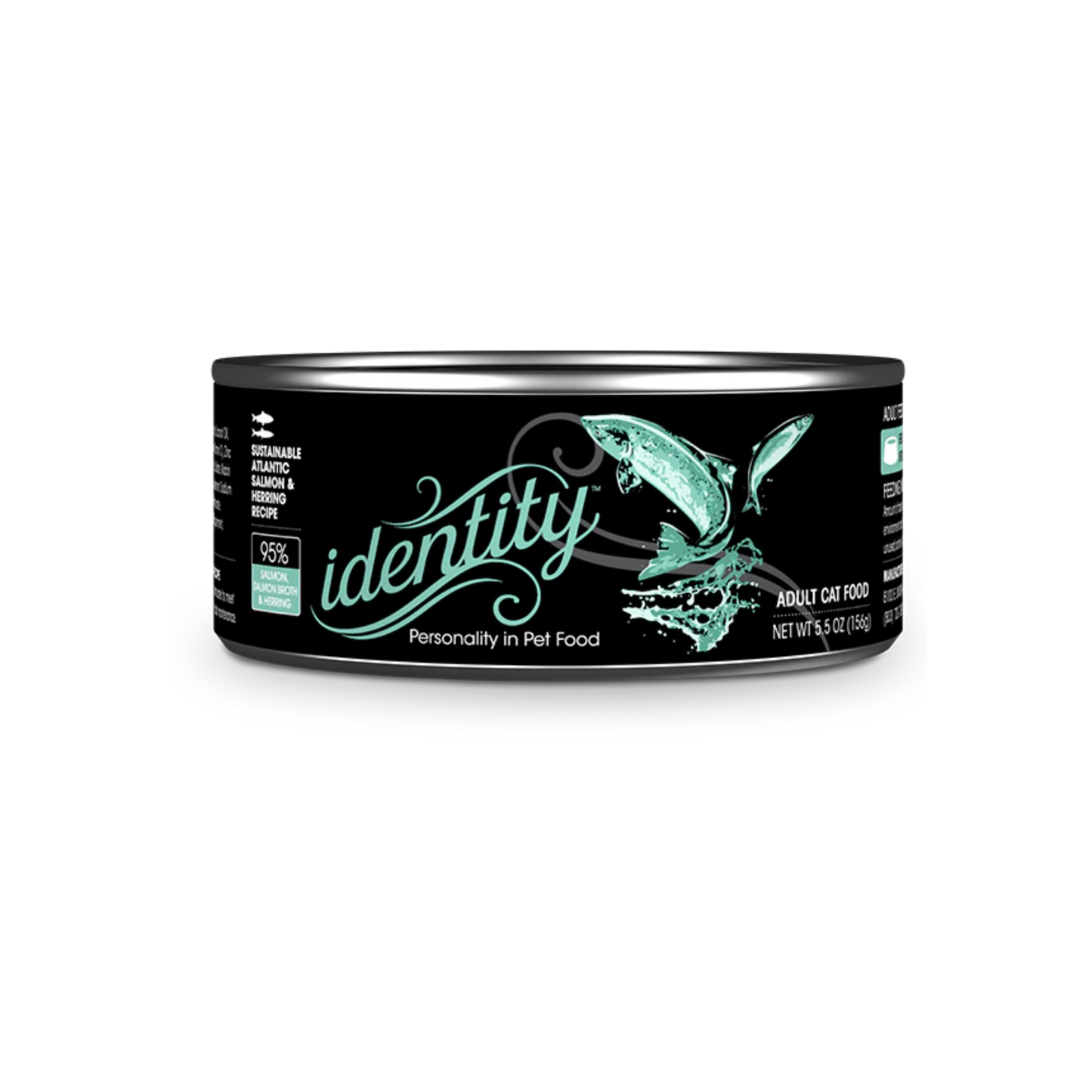 Identity Sustainable Atlantic Salmon, Salmon Broth & Herring Pâté Wet Cat Food