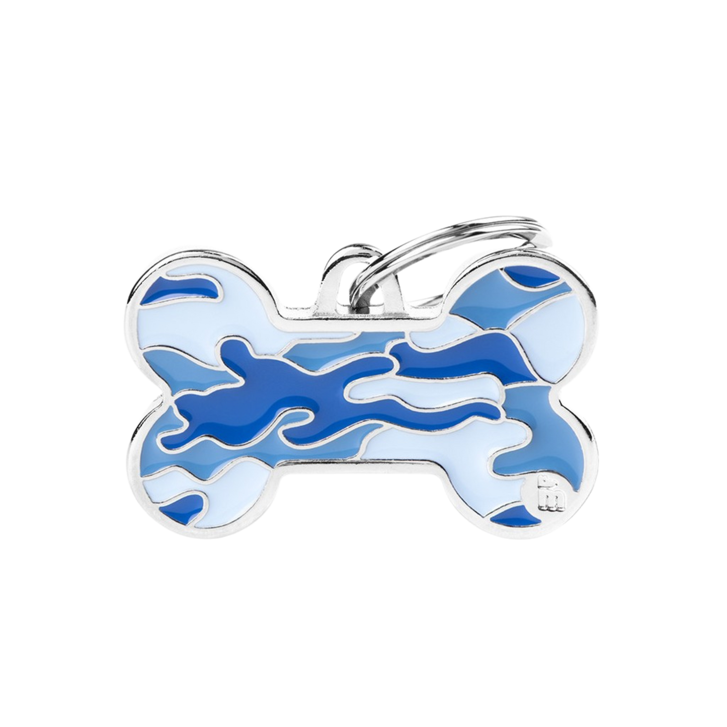 Myfamily Camouflage Bone ID Tag
