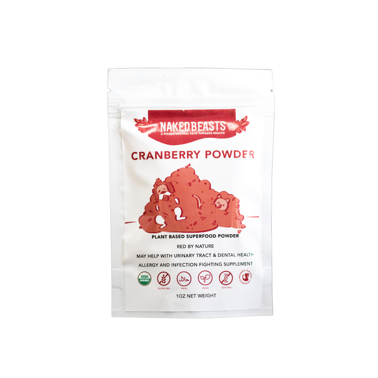 Naked Beasts Organic Food Topper Powder