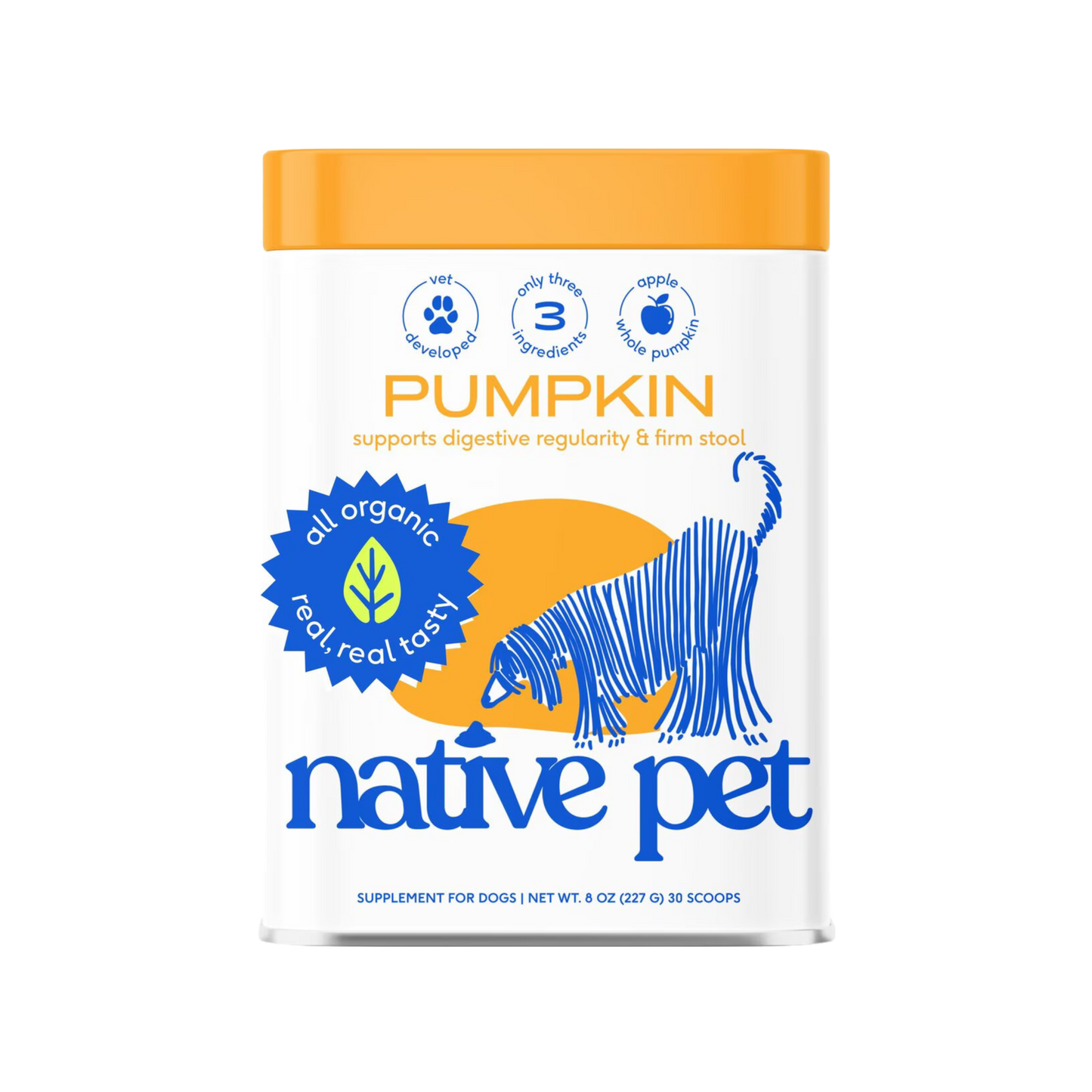 Native Pet Pumpkin Powder Supplement