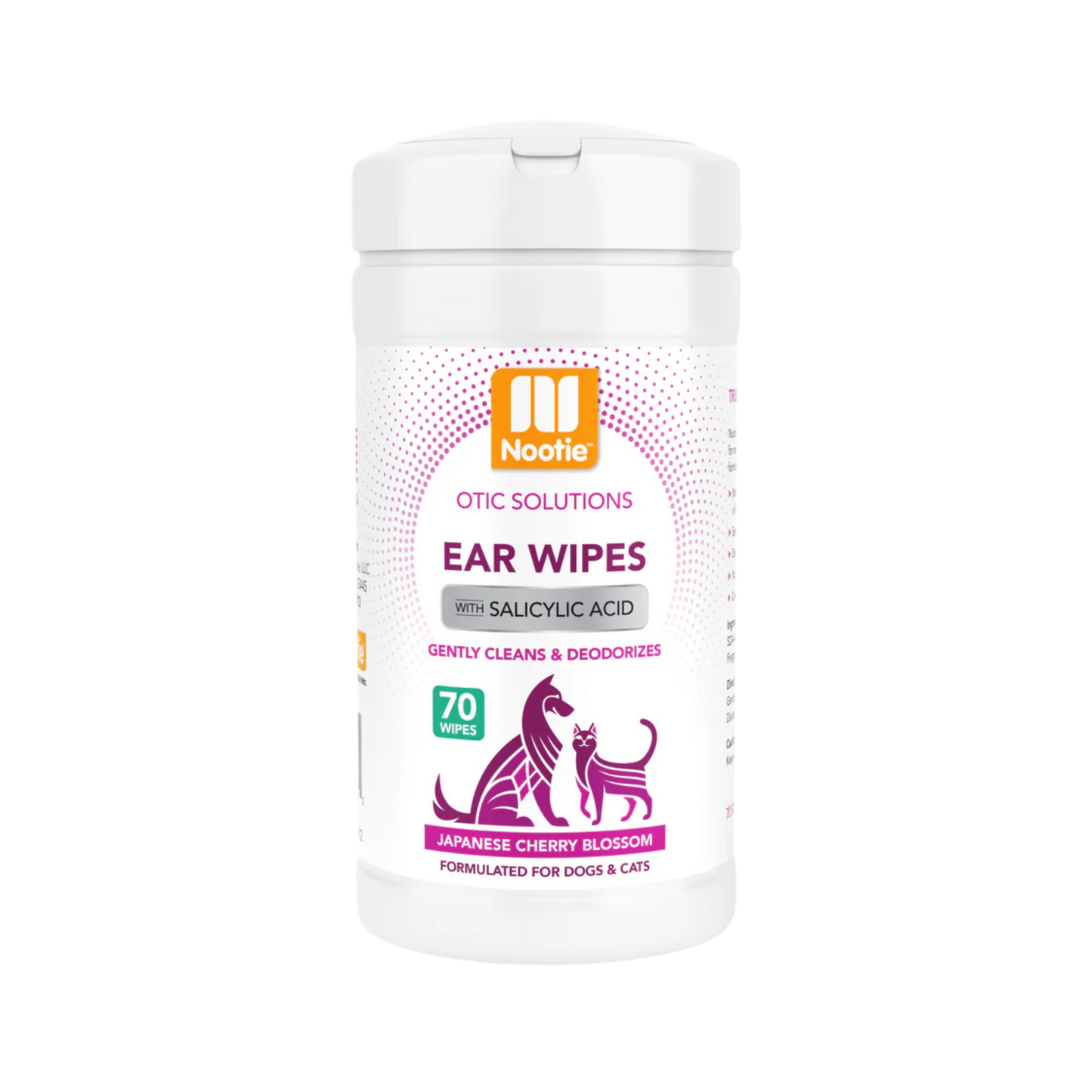 Nootie Ear Wipes with Salicylic Acid