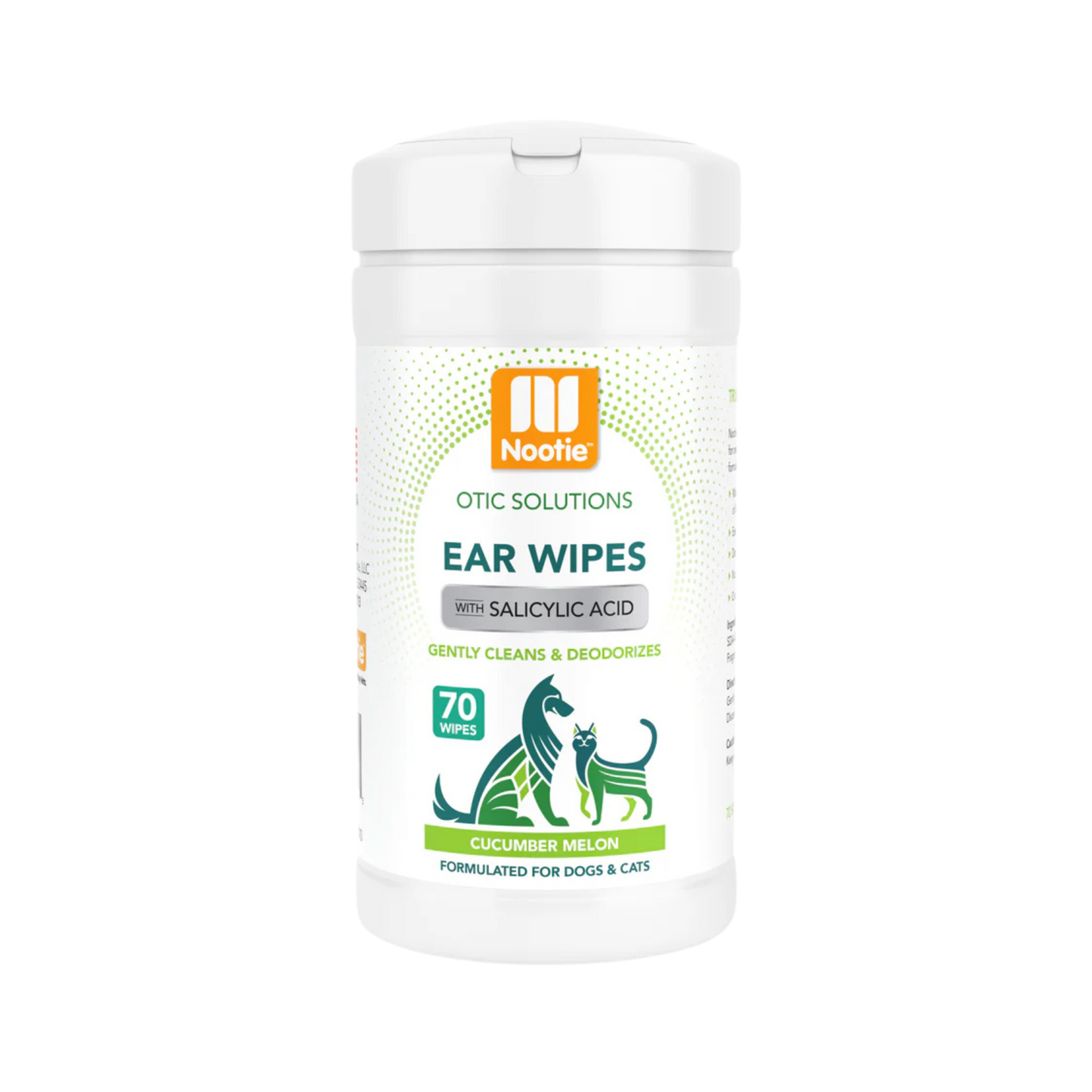 Nootie Ear Wipes with Salicylic Acid