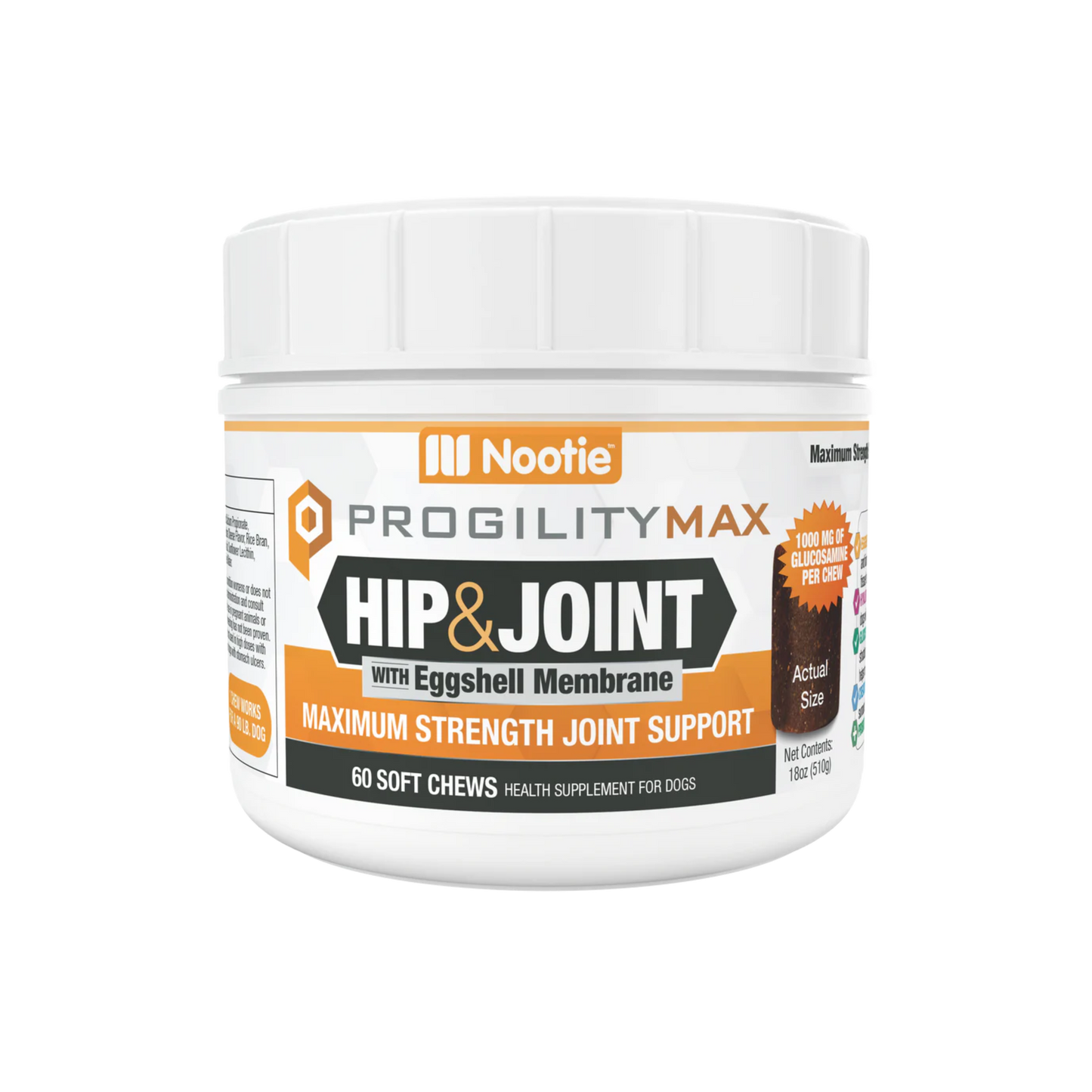 Nootie ProgilityMax Hip & Joint Soft Chew Supplement