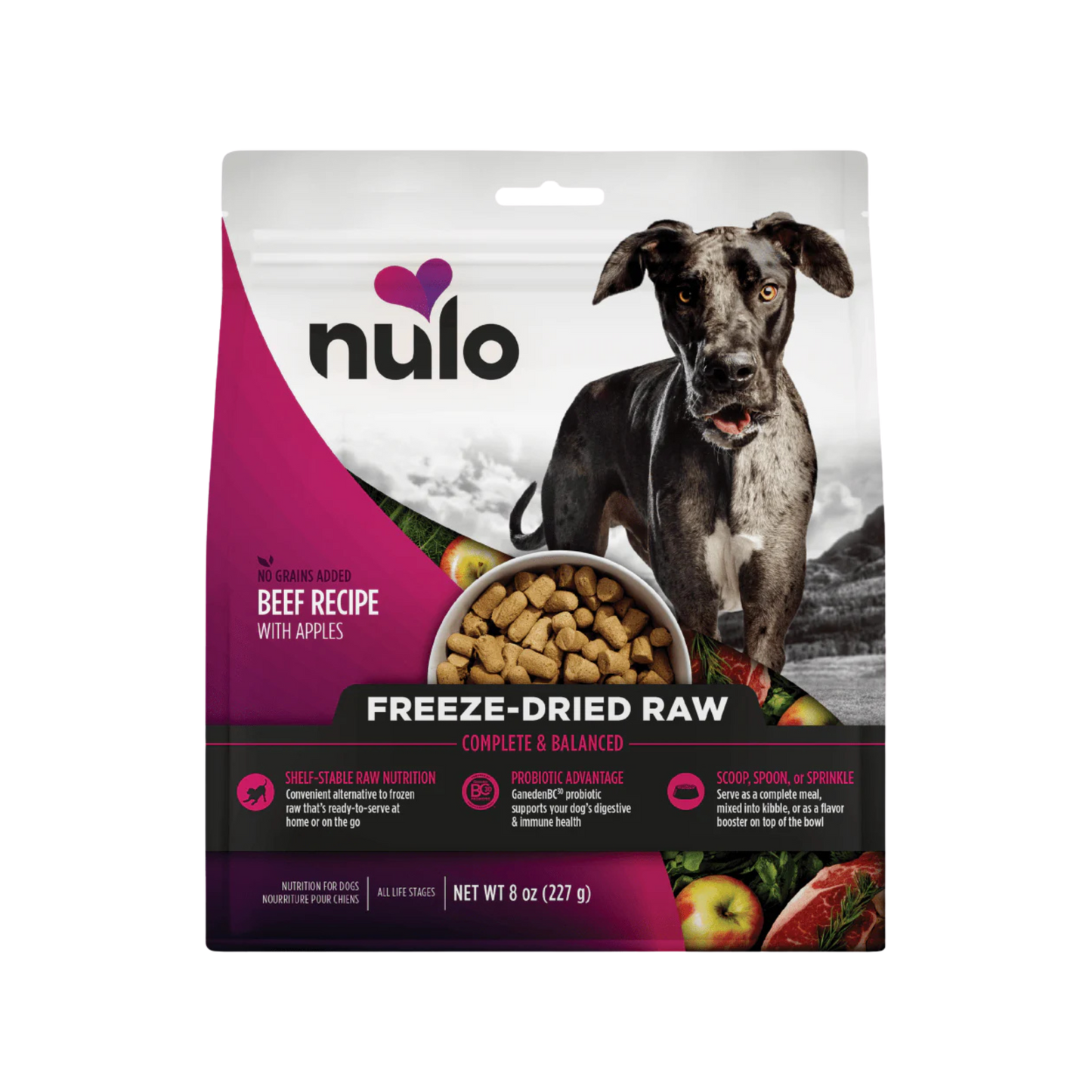 Nulo Freestyle Freeze-Dried Raw Dog Food Topper