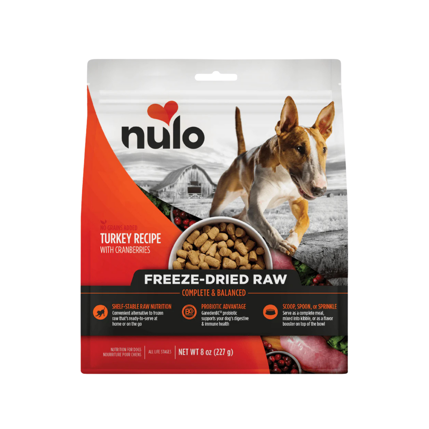 Nulo Freestyle Freeze-Dried Raw Dog Food Topper