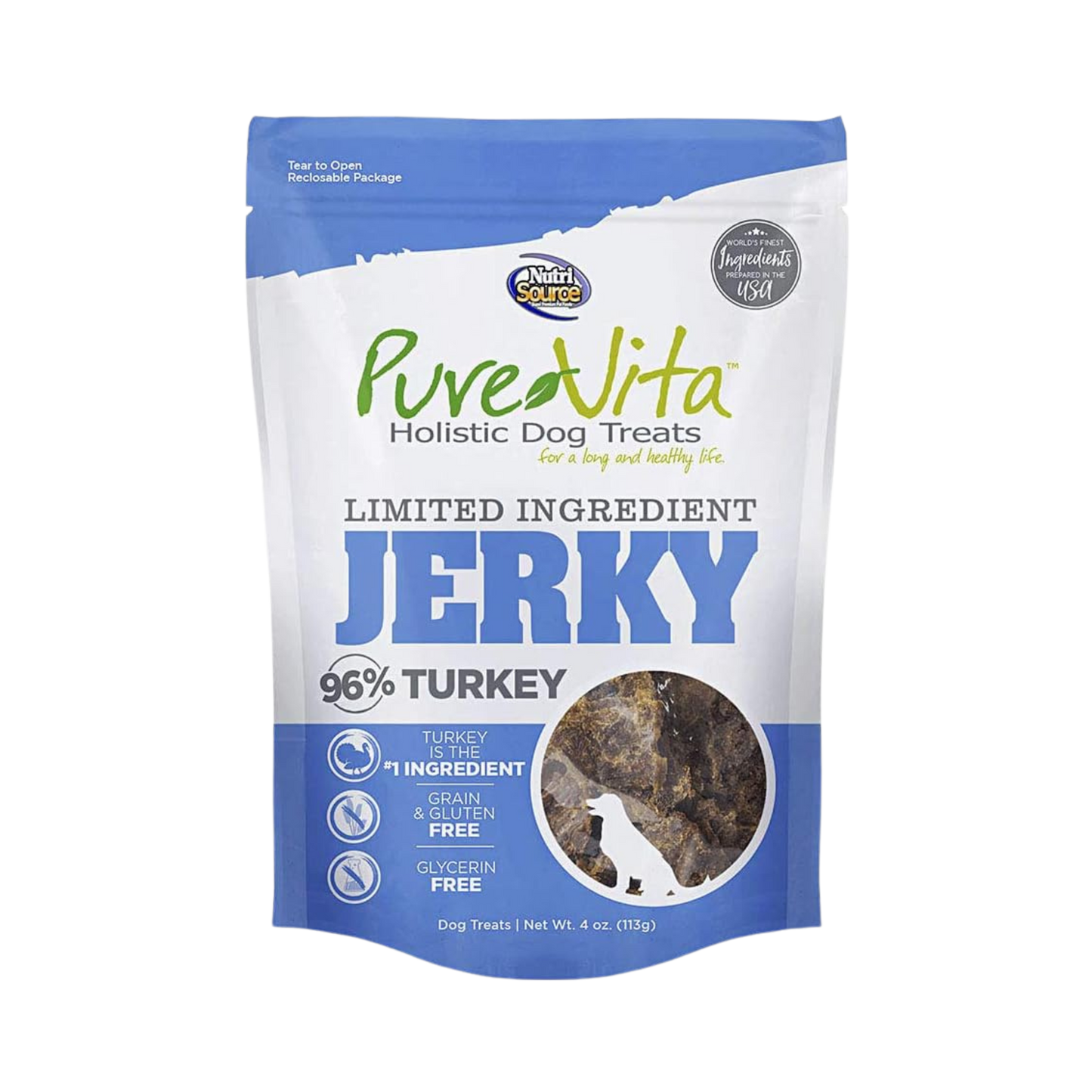 NutriSource Limited Ingredient Jerky Dog Treats