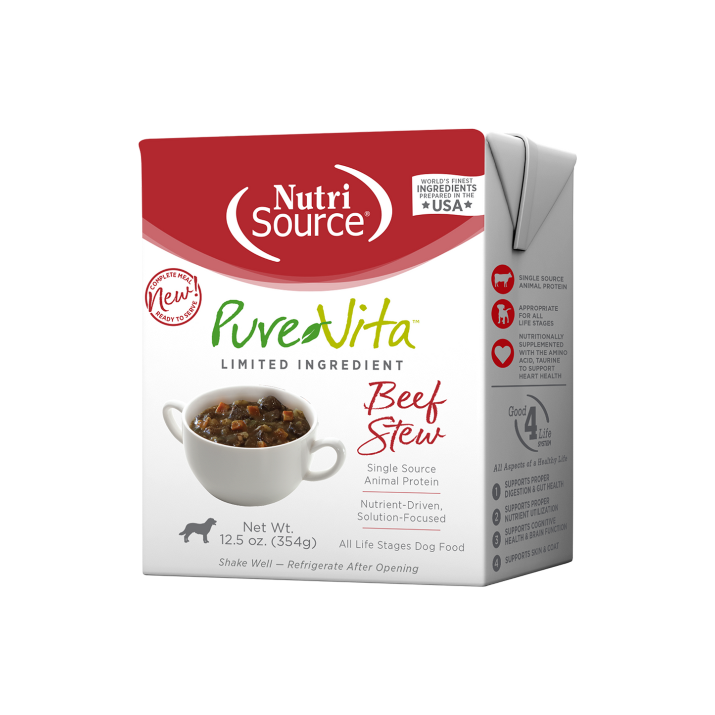 NutriSource Pure Vita Limited Ingredient Stews