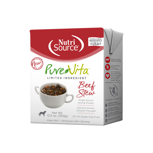 NutriSource Pure Vita Limited Ingredient Stews