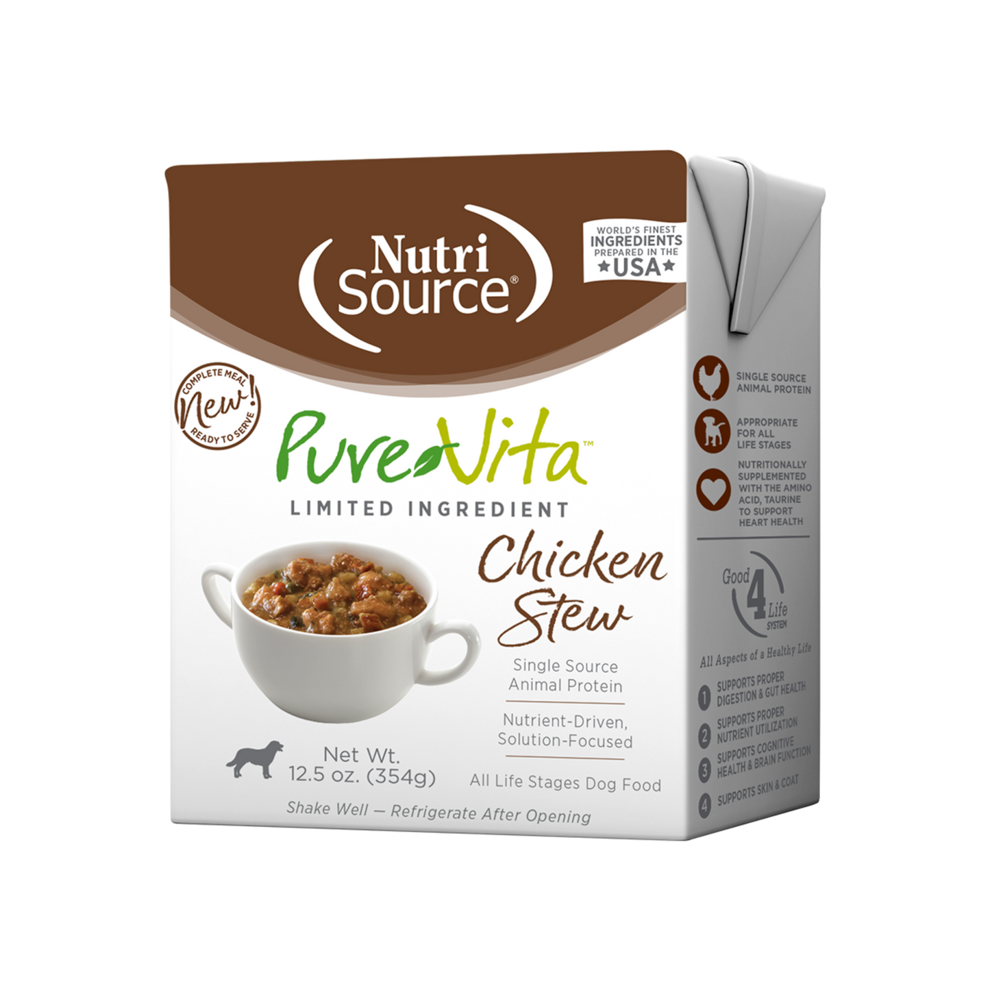 NutriSource Pure Vita Limited Ingredient Stews