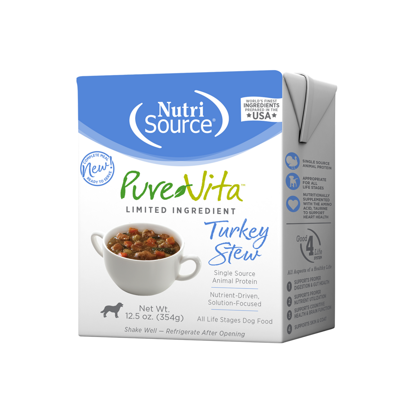 NutriSource Pure Vita Limited Ingredient Stews