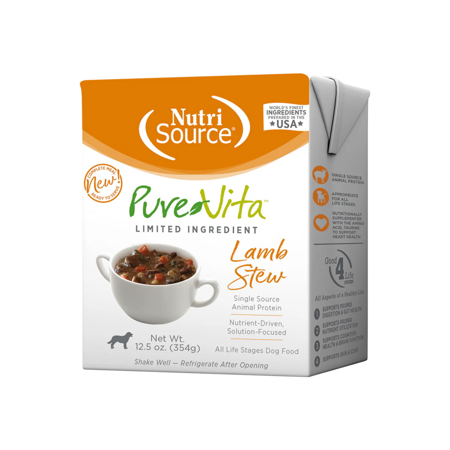 NutriSource Pure Vita Limited Ingredient Stews