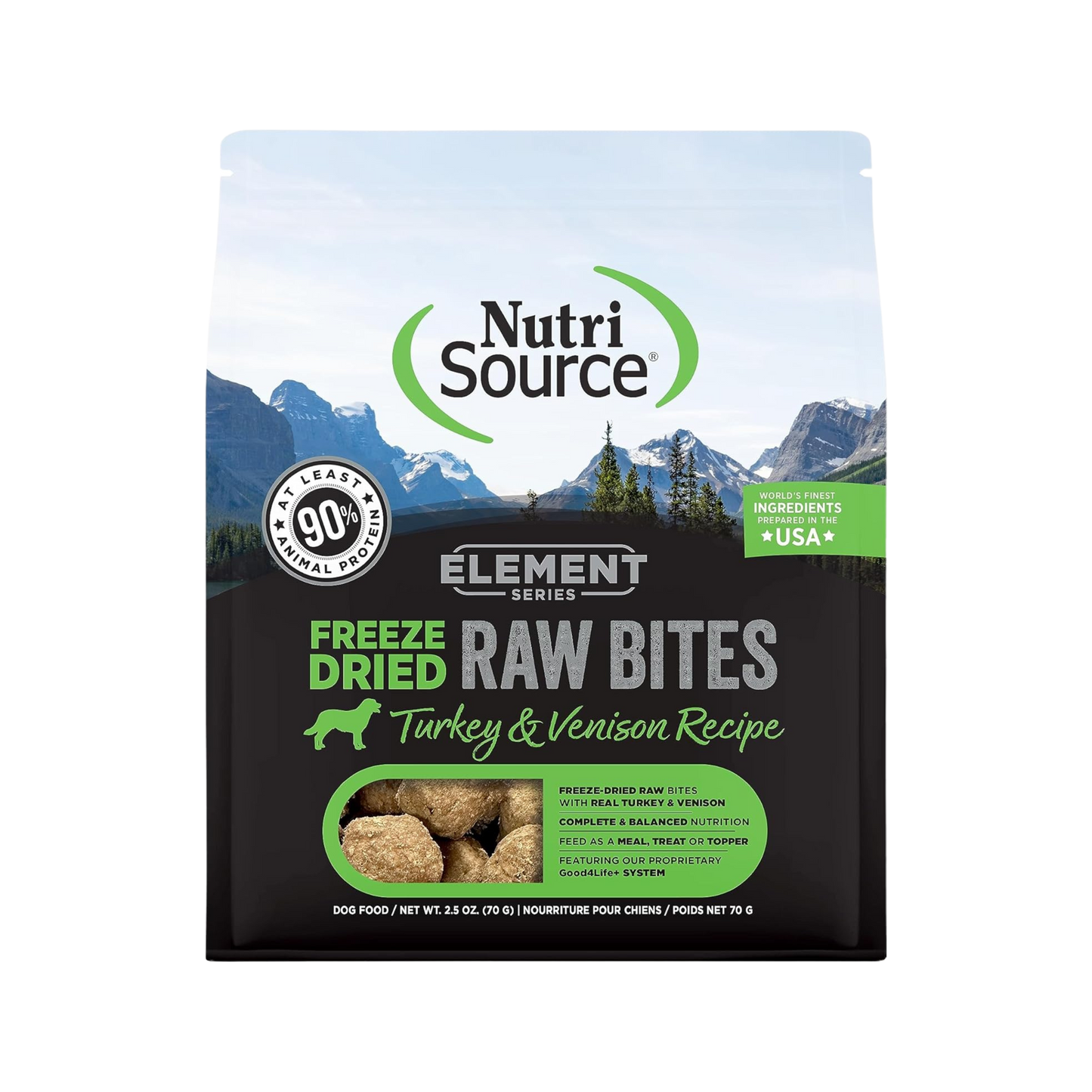 NutriSource Element Series Freeze-Dried Raw Bites