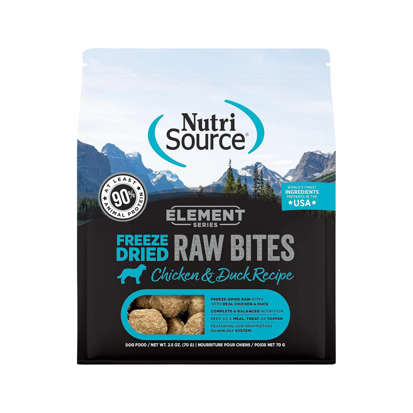 NutriSource Element Series Freeze-Dried Raw Bites