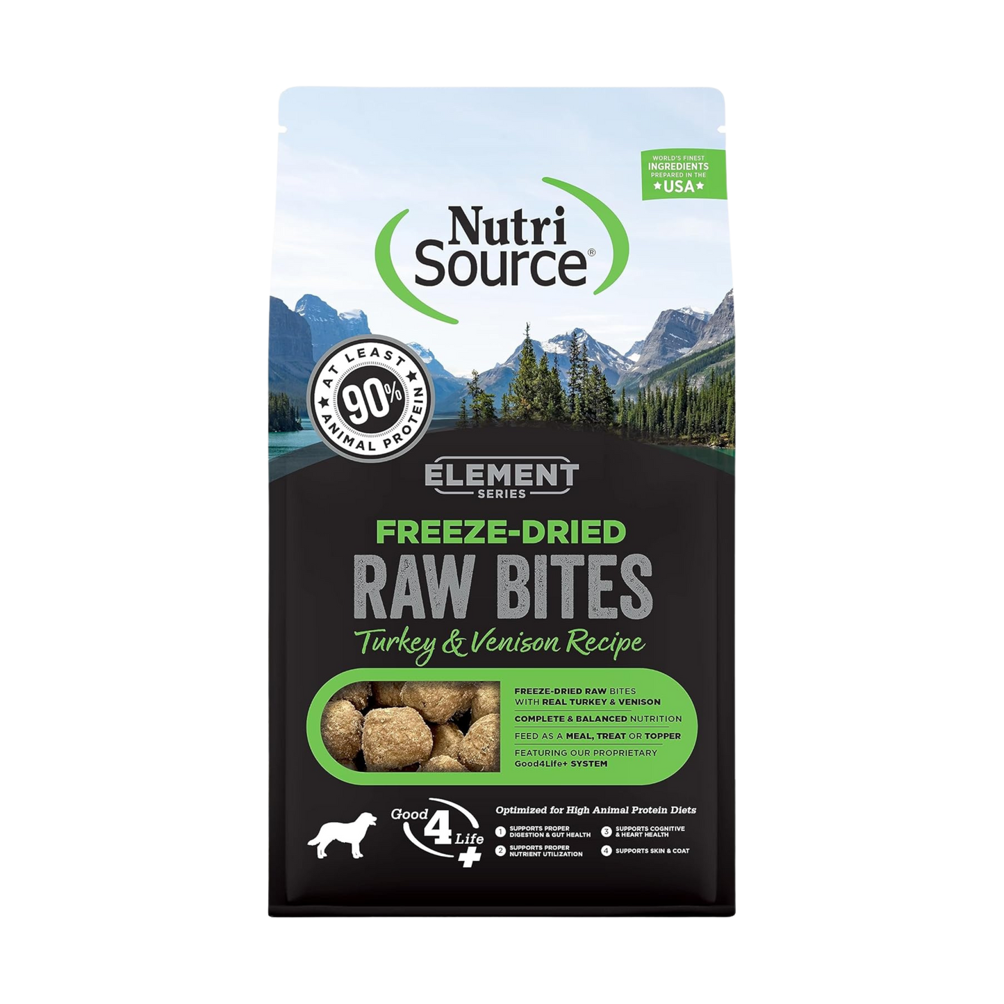 NutriSource Element Series Freeze-Dried Raw Bites