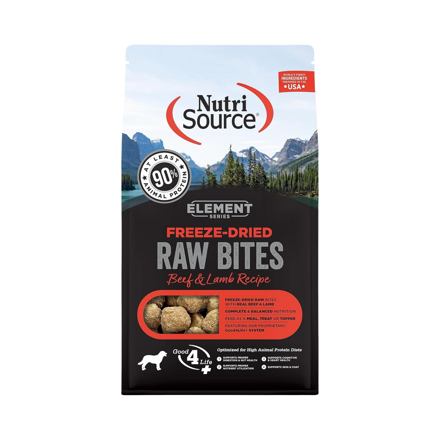 NutriSource Element Series Freeze-Dried Raw Bites