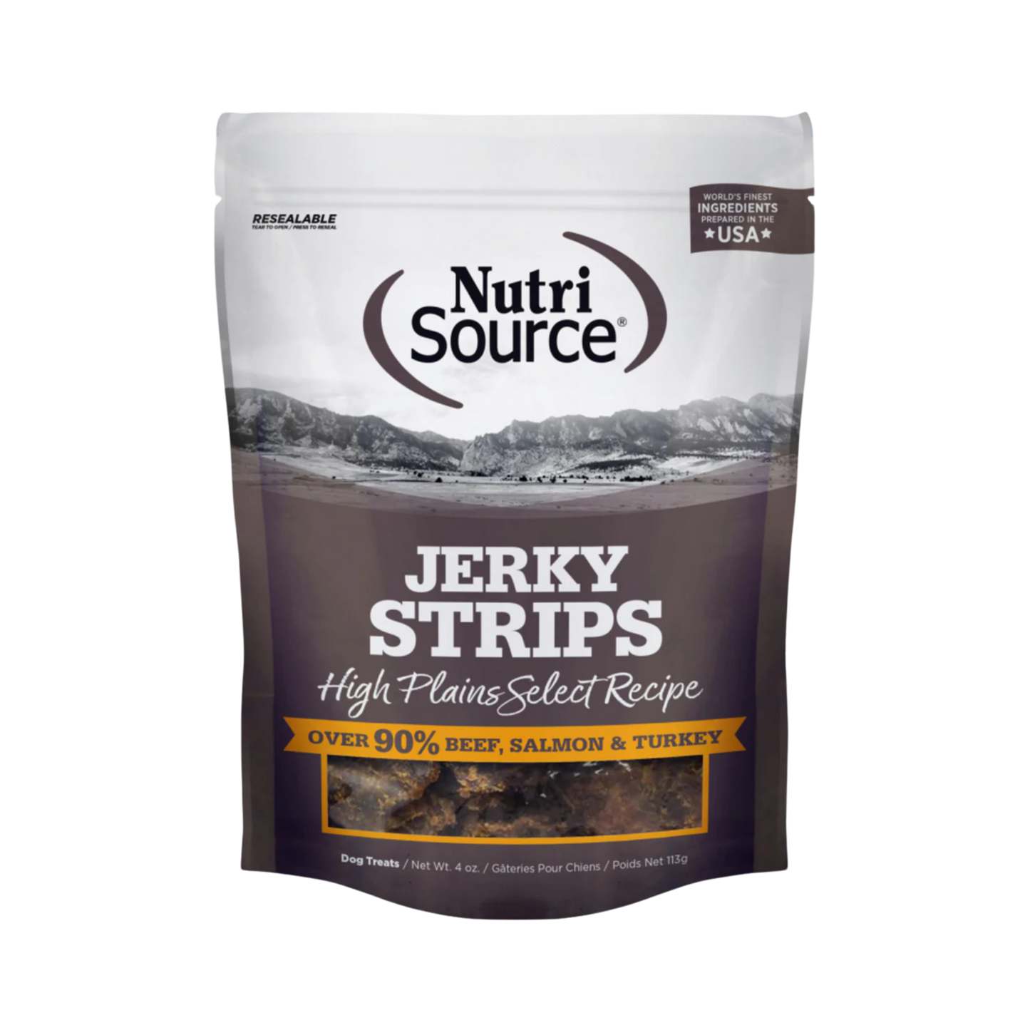 NutriSource High Plains Select Recipe Jerky Strips